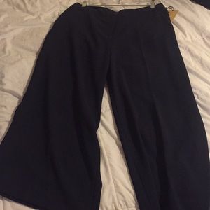 Halogen Nordstrom cropped wide leg pant NWT NEW